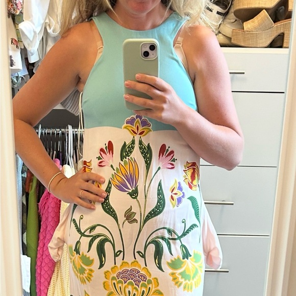 LA DoubleJ Floral Midi Dress - Picture 4 of 8